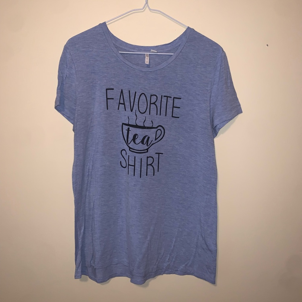 Cato “Favorite Tea Shirt” light blue